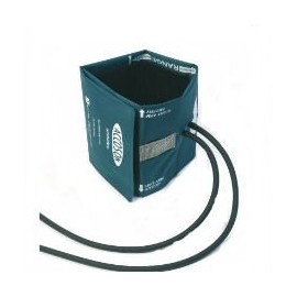 Accoson Ambidex One Piece Double Tube Cuff Set with Bulb & Valve Large Adult (34-46cm) (1583)