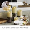 Luminara - Flameless LED Battery Operated Flickering Pillar Candles -