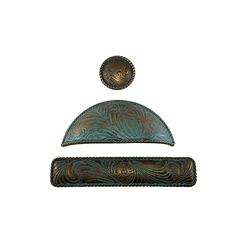 GENUINE TEXAS BRAND Set of 6 Americana Drawer Knobs in