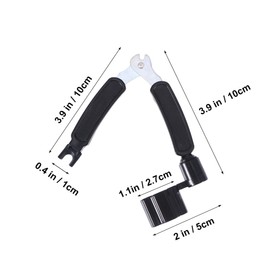 Parliky Guitar String Winder Cutter Pin Puller Multifunction Guitar Repair Tool