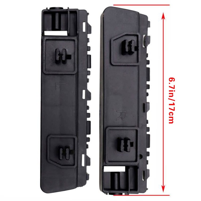Priprilod Front Left and Right Bumper Bracket Retainer compatible with