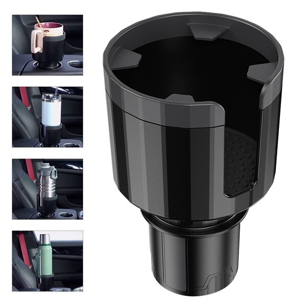 ALIMOTA Portavasos de Coche con base expandible, Expansor de Portavasos