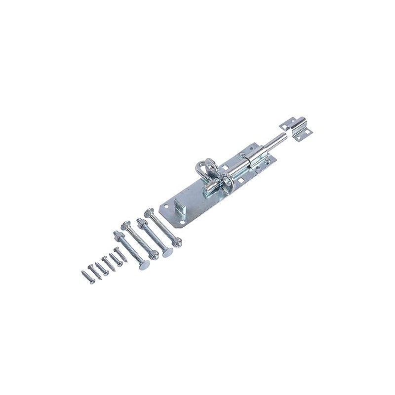 Blackspur - Steel Brenton Gate Bolt - 152mm - Silver