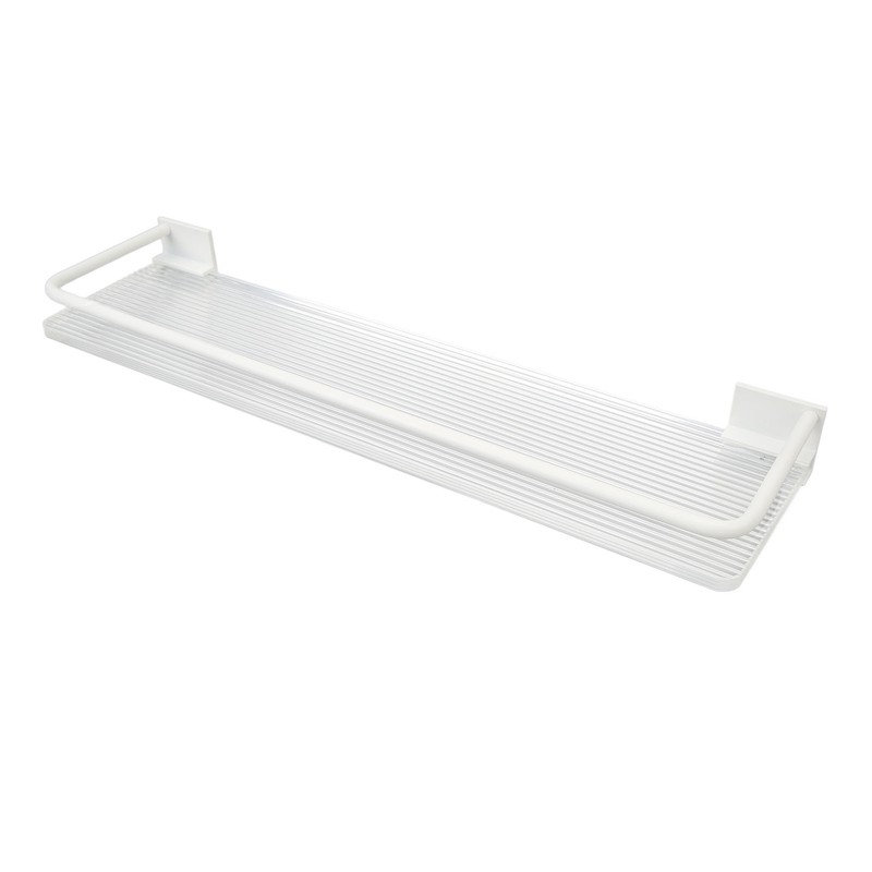Shower Caddy Wall Mount Organizer Shelves Aluminium Cream Style Large
