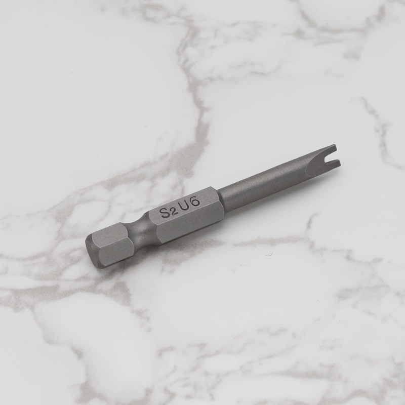 SING F LTD 5Pcs U-Shape Magnetic Screwdriver Bit Set U4