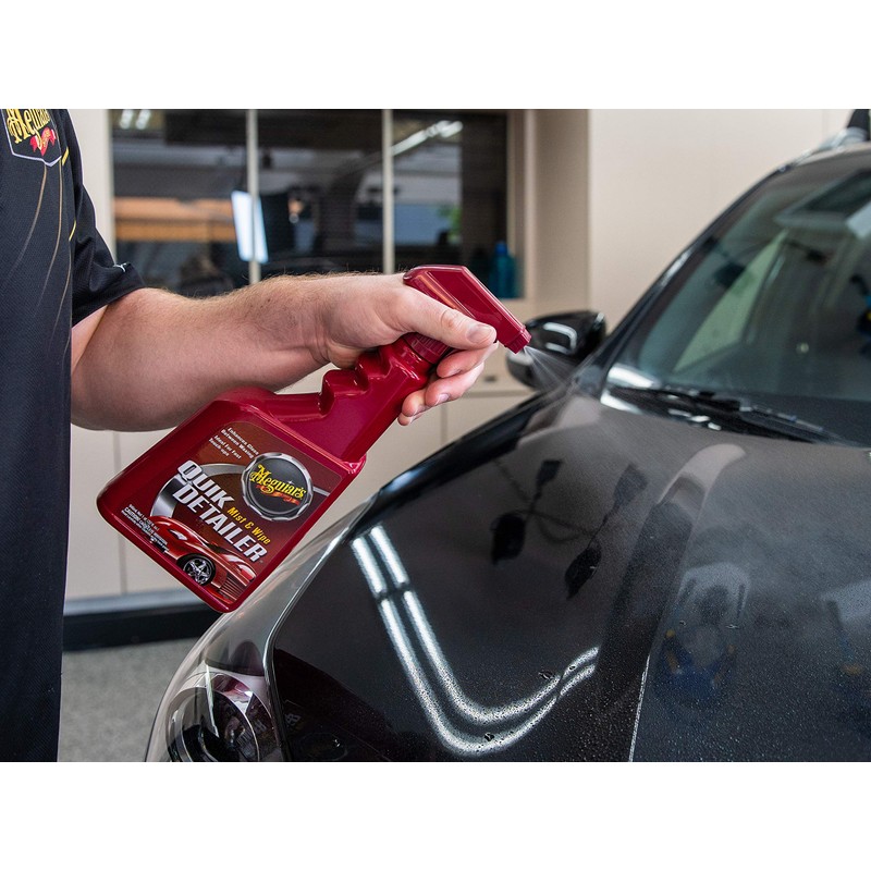 Meguiar's Quik Detailer, Mist & Wipe Car Detailing Spray, Clear