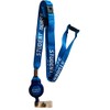 15mm Blue Student Nurse Badge Reel Lanyard with 3 Point