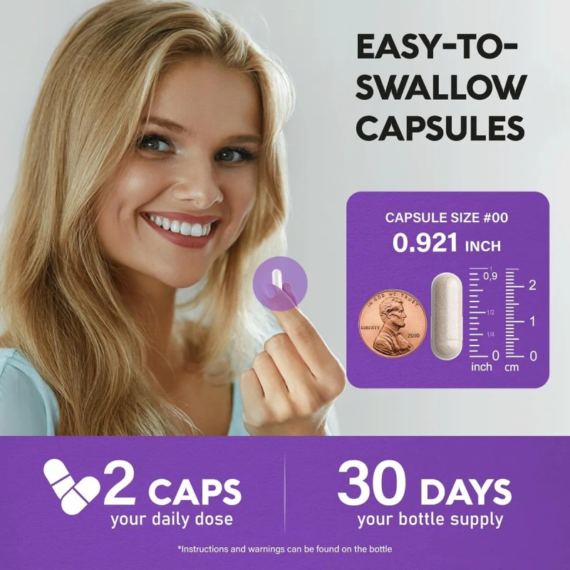 Nutra Harmony Biotina Crecimiento Cabello Y Uas 60 Cps Sin