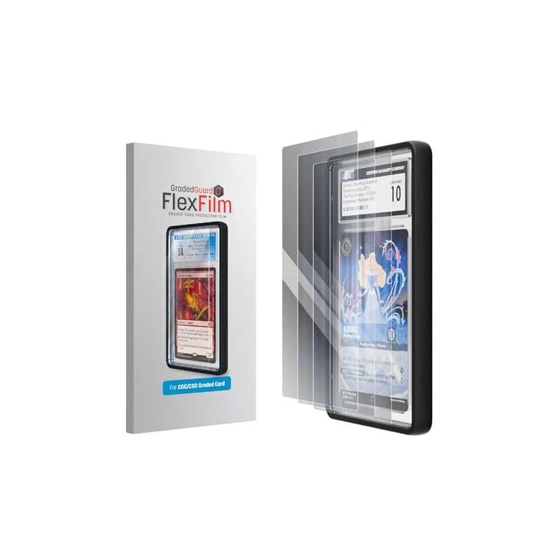 GradedGuard Graded Card Screen Protector 3-Pack for CGC | UV