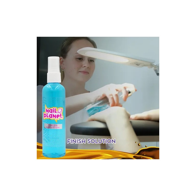 Finish Limpiador 4oz Para Uñas, Elige Aroma. Nail Planet