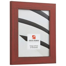 Craig Frames Jasper Picture Frame, 16" x 20", Country Alabama Red