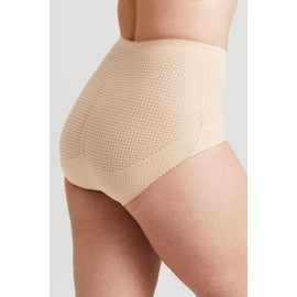 Miss Mary of Sweden Diamond Women's High Waist Tummy Control Panty Girdle Beige