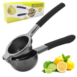 AGIgear Lemon Squeezer Stainless Steel Lemon Juicer Manual Heavy Duty Juicer