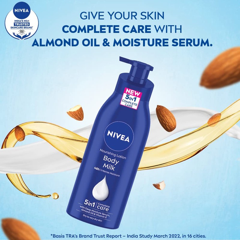 Nivea Nourishing Lotion Body Milk Richly Caring For Very Dry