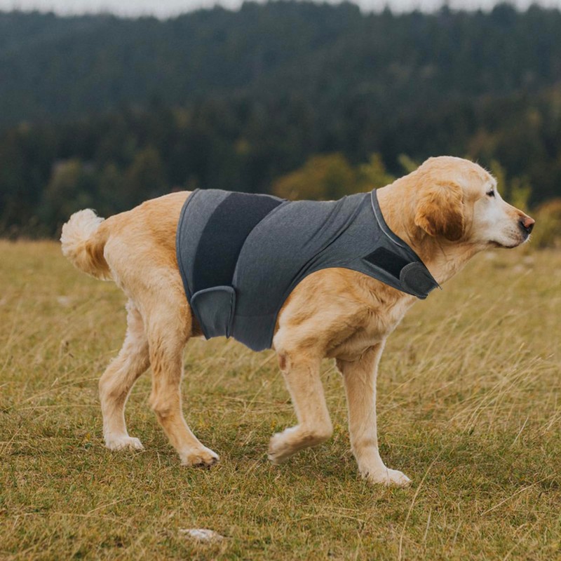 Dog Anxiety Shirt, Jacket Stress Relief Coat, Adjustable Vest for
