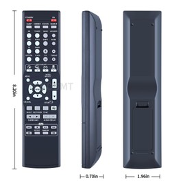 ZWP RC-1158 Replacement Remote Control fit for DENON AV Receiver DHT-1312B ADHT-1312XP AVR-1312 DHT1312 AVR1312 DHT1312BA DHT1312XP 5.1CH Audio Video Surround Receiver Stereo System