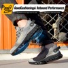 Steel Toe Shoes for Men Women,Work Shoes with Air Cushion,Prestivos