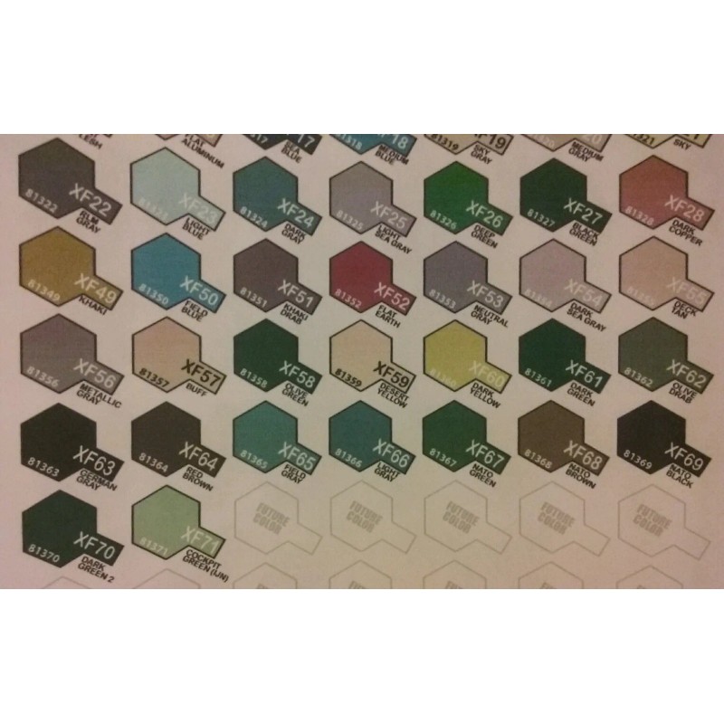 Tamiya acrylic paint. BUNDLE!!! 23ml, pick any 10.