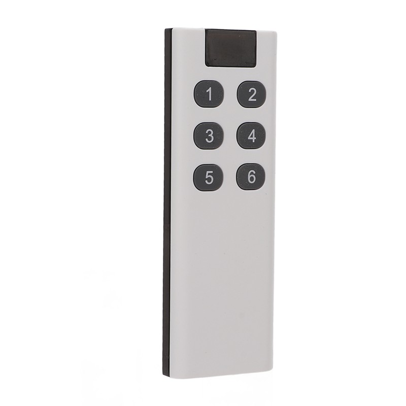 433MHz Remote Control 6 Keys 100 Meters High Sensitivity Fashionable