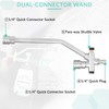 Sooprinse Pressure Washer Foam Cannon with Dual Connector Accessory, Power