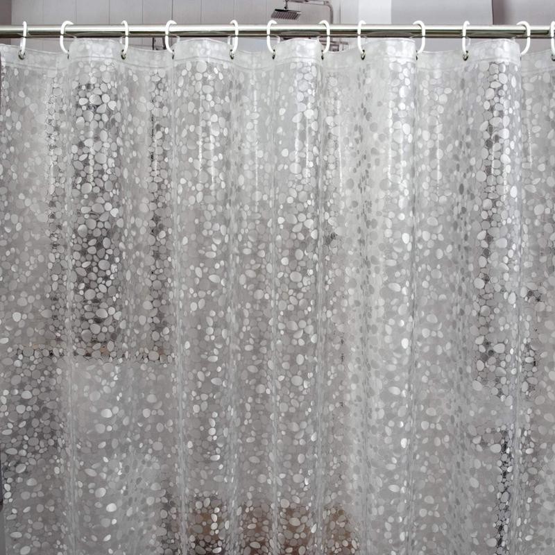 Waterproof Shower Curtain Liner 8G Thick Shower Curtain with Heavy