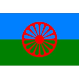 Perfectflags Gypsy Flag 5ft x 3ft Large - 100% Polyester - Metal Eyelets - Double Stitched