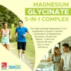 Magnesium Glycinate Complex British Made 5-in-1 by SMUG Supplements -