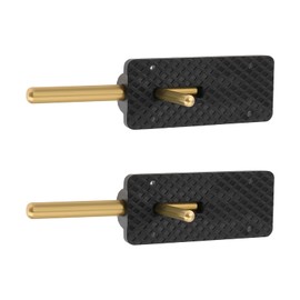 Briny River 2x Canopy Lock Brass Lock Mechanism 30 x 12.5 x 6 mm Canopy Door Fixing Lock for Model Aircraft Drones BlackCanopy