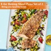 E-far Extra Large Baking Sheet, 20”x14” Stainless Steel Cookie Sheet