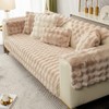 XSlive Soft Warm Faux Fur Couch Sofa Cover Thick Shaggy