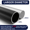 25FT Heavy Duty Flag Pole,14-Gauge Aluminum,Resist Strong Wind Reinforcement Ring