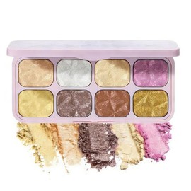 Erinde Paleta de Sombras de Ojos con Purpurina 8 Colores, Sombras de Ojos Brillantes de larga duración, Textura cremosa, Sombras de Ojos Altamente... 