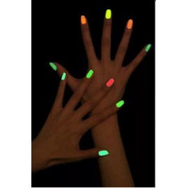Gelish Polish 15 Ml Colección Neón 4 Pz Fosforecentes