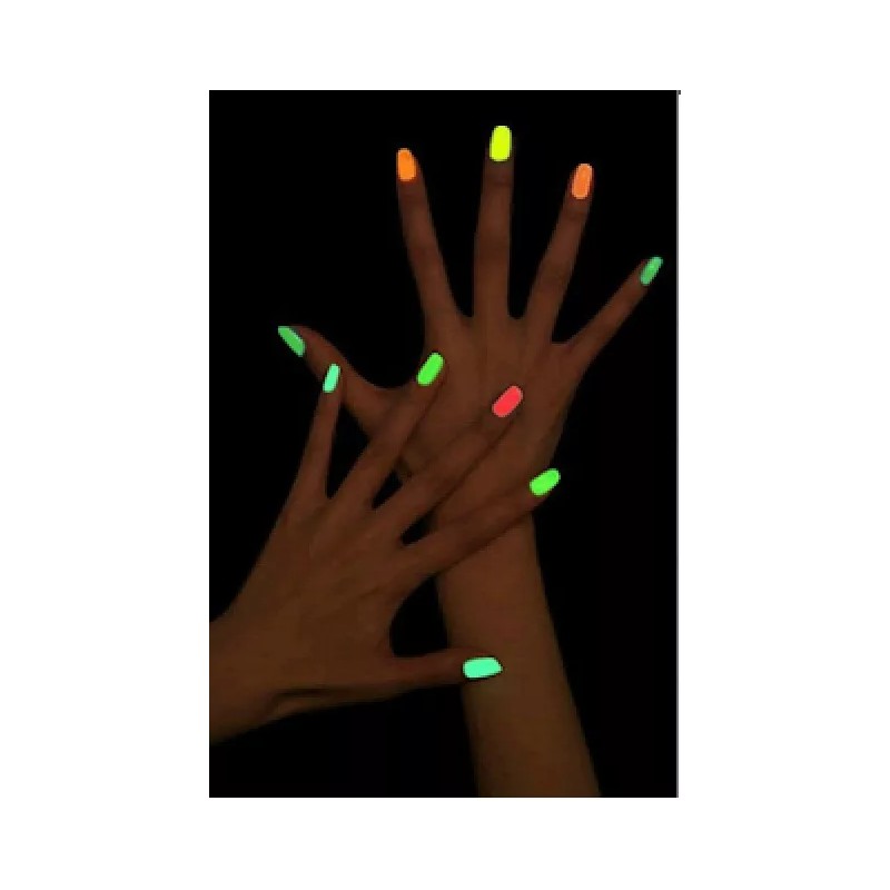 Gelish Polish 15 Ml Colección Neón 4 Pz Fosforecentes