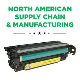 Clover Remanufactured Toner Cartridge Replacement for HP CE402A (HP 507A) | Yellow