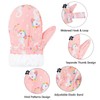 American Trends Toddler Mittens 2 Pairs Toddler Snow Gloves Lined