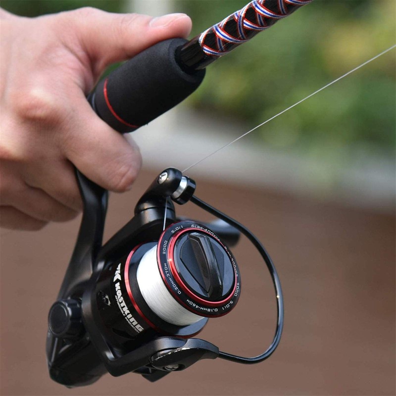 KastKing Brutus Spinning Reel, Freshwater Spinning Fishing Reels, Graphite Frame,