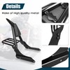 DSISIMO Motorcycle Passenger Backrest Sissy Bar with Luggage Rack Compatible