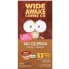 (Pack of 1) Wide Awake Coffee 100% Columbian Coffee Single
