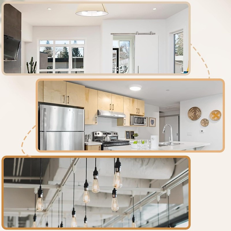 Kokusendo Ceiling Mount from Outlets, Square Ceiling Adapter, Outlet Type,