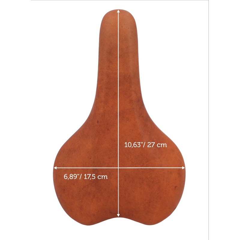 Gusti Regina S. Genuine Leather Saddle for Women Saddle Bicycle