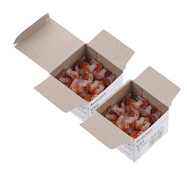 200 Terminales De Conector Uy a Prueba De Humedad Para Cable Telefónico Conexión Bipolar Con Gel Relleno Fácil Instalación 0.59X0.39X0.31In