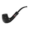 Briars Handmade Pipe with Black Bent Saddle Stem Fit 9mm