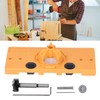 Hinge Hole Saw Jig ABS Concealed Hinge Drilling Guide Locator