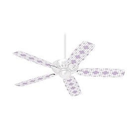Boxed Lavender - Ceiling Fan Skin Kit fits most 42 inch fans (FAN and BLADES SOLD SEPARATELY)