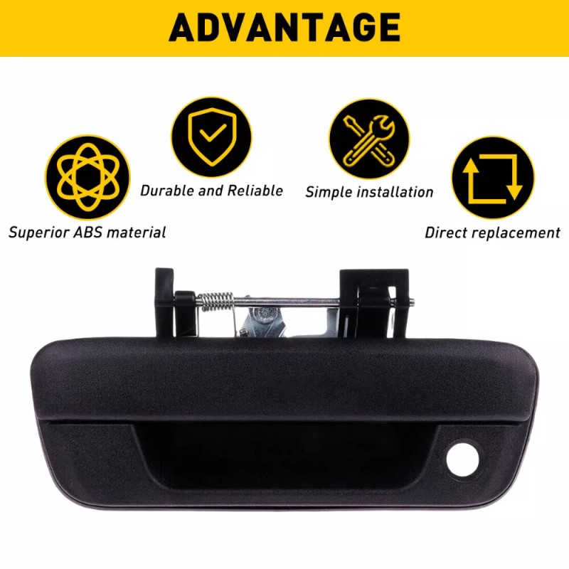 Slaction Rear Gate Tailgate Tail Latch Handle for 2004-2012 GM