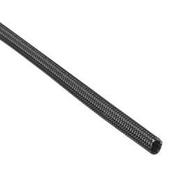 uxcell Insulation Cable Protector, 9.8Ft-3mm High Temp Fiberglass Sleeve Black