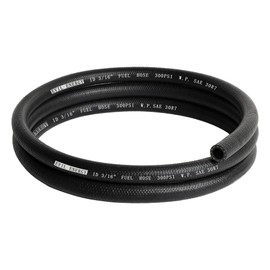 EVIL ENERGY 3/16 Fuel Hose Line Push Lock NBR Rubber SAE 30R7 5FT 300PSI