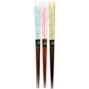 Kawai 101200 Wakasa Lacquer Chopsticks Santa Fe, Pink, 9.1 inches
