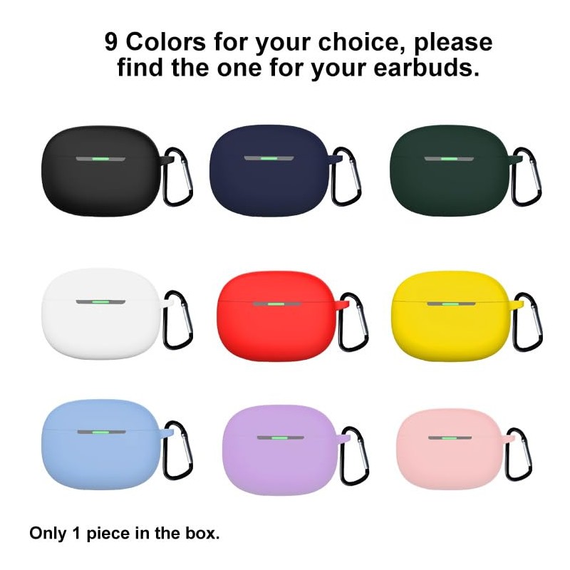 smaate Silicon Case Cover Compatible with Raycon Everyday Earbuds (2024